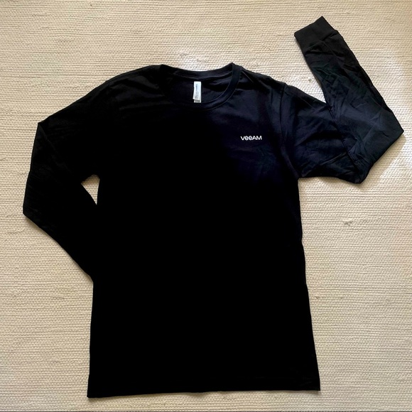 BELLA + CANVAS Black Cotton Green Dragon Graphic Long Sleeve T-Shirt Unisex - Picture 2 of 7